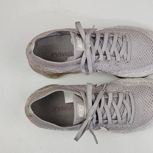 Nike Air VaporMax Flyknit Womens Sz 9 Camo Digi Atmosphere Grey AH8448-001 - Picture 8 of 10